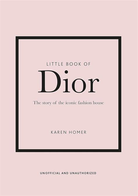 petit livre dior|Little Book of Dior : Homer, Karen: Amazon.fr: Livres.